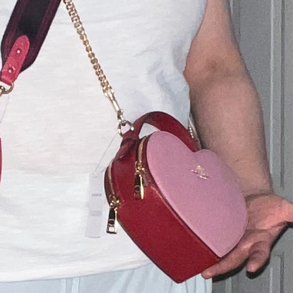 Coach Heart Crossbody in colorblock - Picture 11 of 14